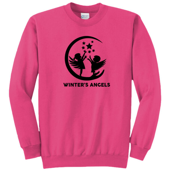 Winters Angels   - Core Fleece Crewneck Sweatshirt Thumbnail